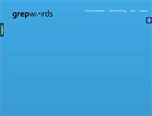 Tablet Screenshot of grepwords.com